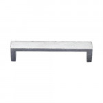 M Marcus Heritage Brass Hammered Wide Metro Design Cabinet Pull 128mm Centre to Centre